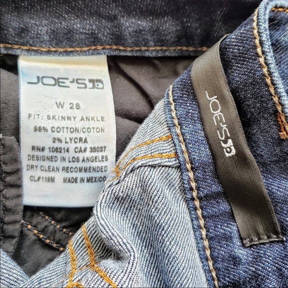 Joe’s skinny ankle jeans in “Brilla” wash - Picture 5 of 6